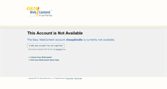 Desktop Screenshot of cheapkindle.easywebcontent.com