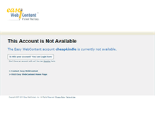 Tablet Screenshot of cheapkindle.easywebcontent.com